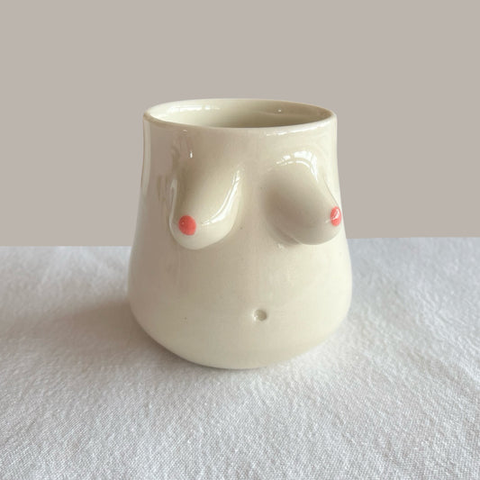 Gold Nips Tumbler l Pink